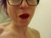 Getting A Sweaty Nipple Erection In The Tub 9/16