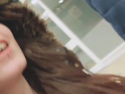 Public foot tease  3/16