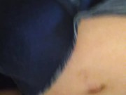 Pregnant and Horny MILF gets a facial  14/16