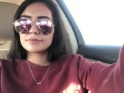 Horny and masturbating in public at the lake 1/16