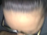 Stepsister 100% sucks a nut out his dick easy  1/16