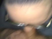 Stepsister 100% sucks a nut out his dick easy  14/16