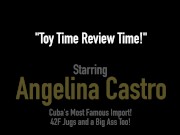 Thick Cuban Angelina Castro Stuffs Her Plump Pussy With Toys 1/16