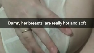 [Snapchat] Your young wife get a unprotected creampie from other guy