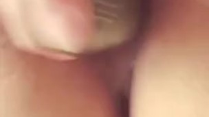 Fucking a Cucumber on Snapchat