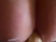 Long dildo pegging 6/16