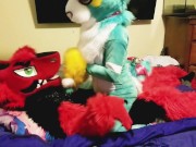 Spike bareback Breeds Piper the Bun doggy style @SucarioAD 3/16