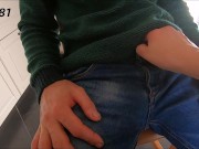 now enough, I take your cock and make it squirt (huge cumshot)