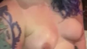 Post gangbang cum licking