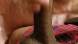 ASMR Solo male CUMSHOT! !(Red Plaid Edition)