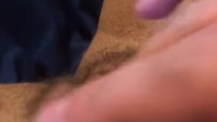 POV toying my pussy