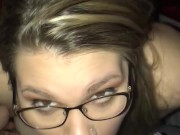 Son’s best friend cums on my face 8/16