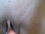 Teaser! Pretty pussy plays on 10 inch dildo. Comment for more!