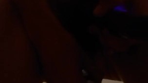 Wife pleasing herself