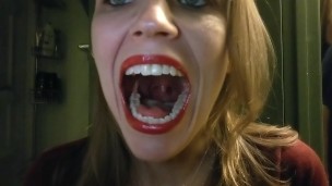 Mouth Tour & Self Dentistry - teeth scraping, tools, uvula examination