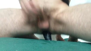 Eggplant extreme anal insertion