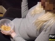 STEP SISTER PISSING HERSELF IN RIPPED YOGA PANTS AND FUCKED BY STEP BROTHER 2/16