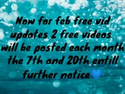 UPDATE VIDS FOR FEB AND MORE INFO THANK WATCH FULL VID PLEASE 7/16