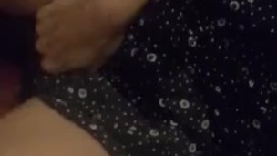 blond masturbates and cum
