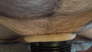 First time anal for dirty Daddy & his girl (fleshlight creampie)