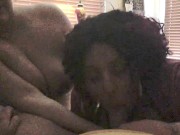 DOUBLE BLOWJOB EBONY AND IVORY 7/16