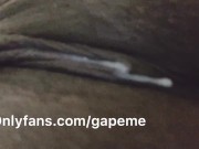 Bajan creamy pussy