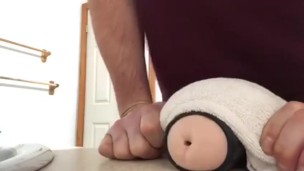 Fucking my flesh light cumshot
