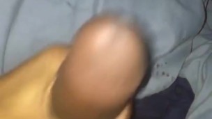 Making a mess with my cum