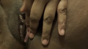 Black pussy Masturbation 