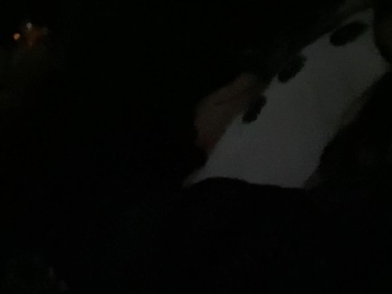 Sneaky finger fuck in movie theater & risky creampie in public bathroom POV