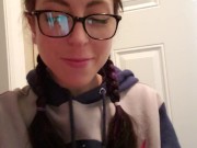 Shhhh.... Secretly Sniffing My Boyfriends Shoes While He's In The Washroom 7/16