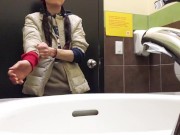 Pissing INto A Gas Station Garbage Can 13/16