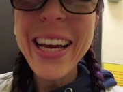 Pissing INto A Gas Station Garbage Can 15/16