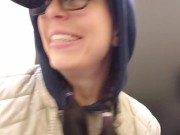 Pissing INto A Gas Station Garbage Can 4/16