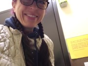 Pissing INto A Gas Station Garbage Can 7/16