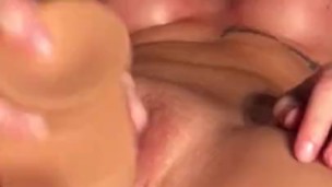 Playing with my new dildo