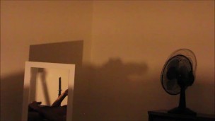 playing with my shadow