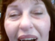 V 376 Country redhead loves to wiggle n jiggle, plus dirty talk, from luscious DawnSkye 15/16