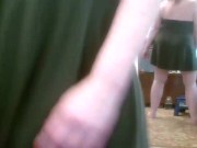 V 376 Country redhead loves to wiggle n jiggle, plus dirty talk, from luscious DawnSkye 2/16