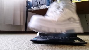 Laptop Crushing with Buffalo Boots (Trailer)