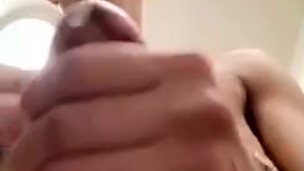 Busting a bit before I shower ! 
