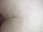 He fucked and creamed my ass good last night  9/16