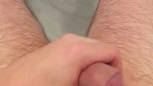 Teen masturbates and cums in bath