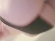 Thick PAWG goth camgirl booty shaking ass twerking tease comp 13/16