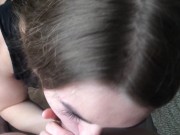 Заставила кончить меня за 5 минут своим ротиком 9/16