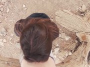 PUBLIC TEEN SEX IN THE DESERT - ISEEME 4K 60FPS 14/16
