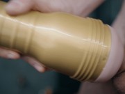 Big veiny white cock fucking fleshlight. Lots of cum!!! 4K 2/16
