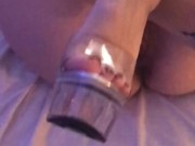 British amateur wife rides big cock and gets a facial. Runnerbean87 