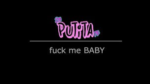 travesti poblana mostrando culo y lenceria, esperando un macho