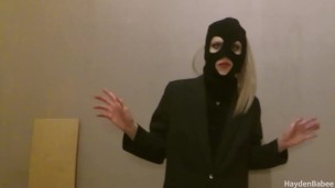 onlyfans(dot)com/haydenbabee Hayden Pavlov - shemale robber mesmerizes and feeds you